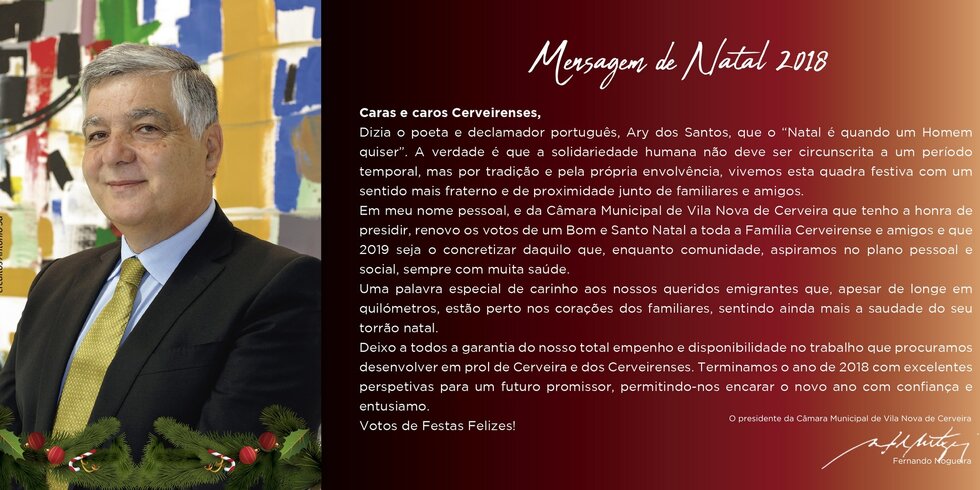 MENSAGEM NATAL 2018