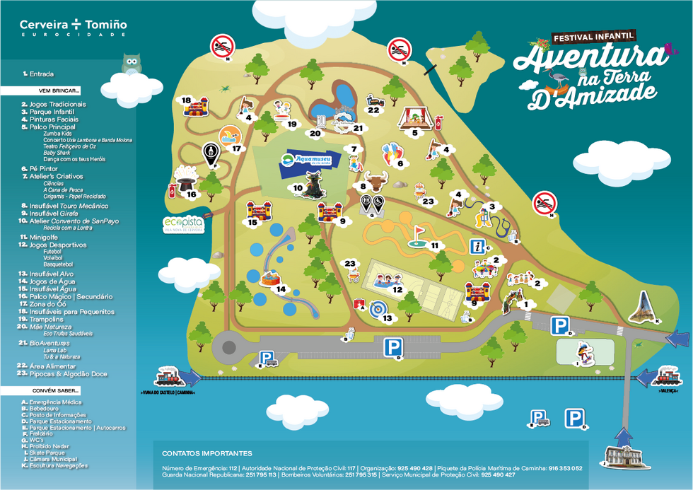 festival Infantil_2019_mapa