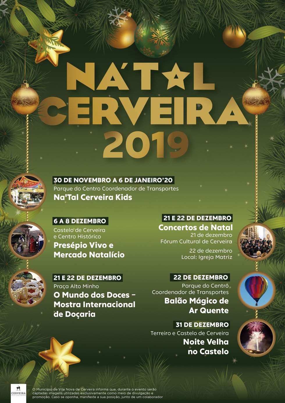 CARTAZ NATAL CERVEIRA 2019