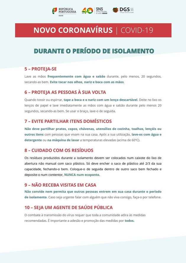 Isolamento em casa 2 COVID-19