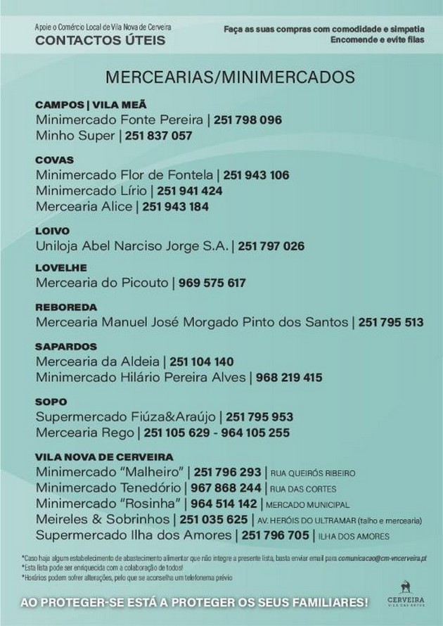 Mercearias e Minimercados