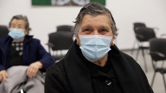 Primeiro dia de vacina