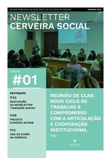 Capa Newsletter Cerveira Social 1&ordm; Trimestre 2026
